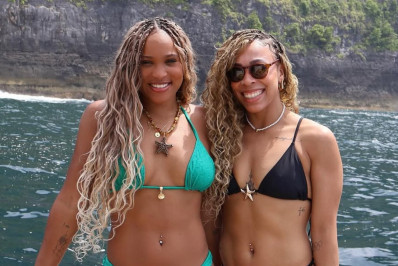 Rebeca Andrade e Lorrane Oliveira aproveitam viagem pela Indonésia