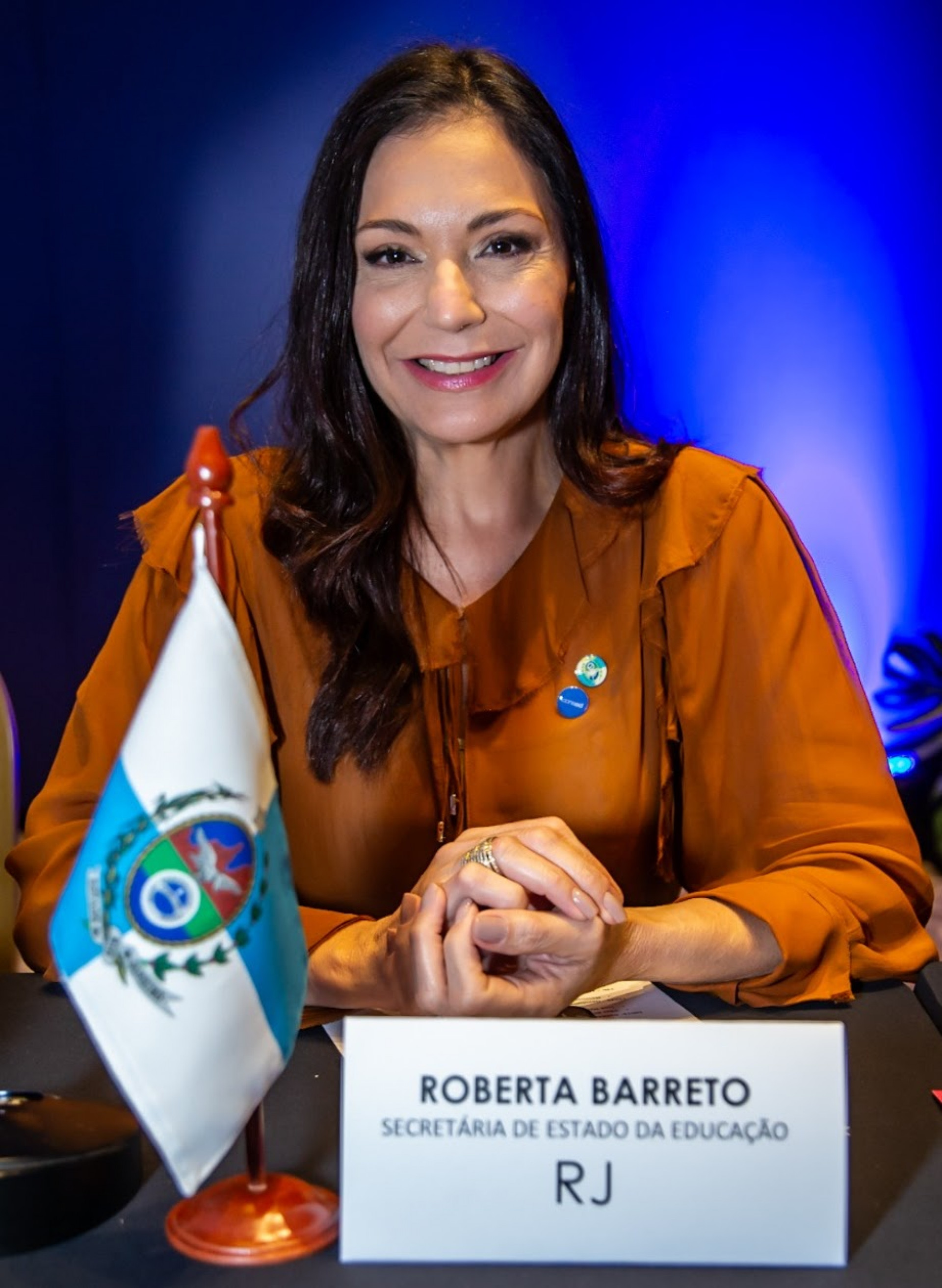 Roberta Barreto - Secretária de Estado de Educação do Rio de Janeiro
