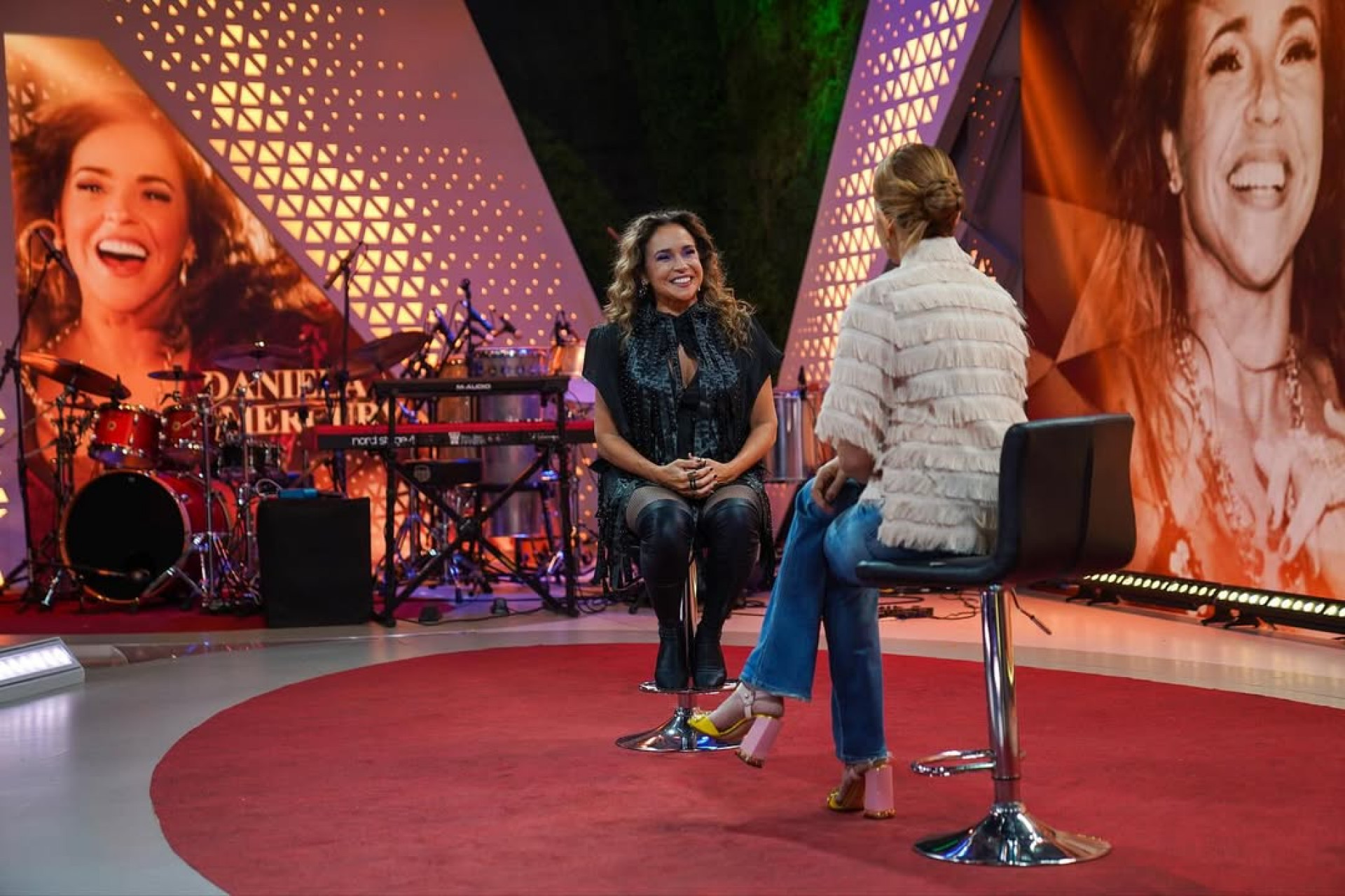 Daniela Mercury no 'Fantástico' deste domingo (26) - Reprodução / Instagram