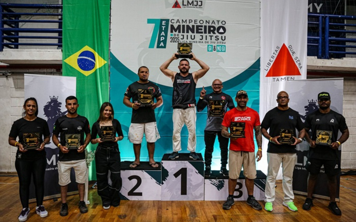 Equipes colaboraram para uma grande festa do Jiu-Jitsu em BH