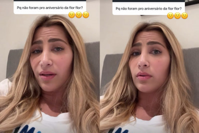 Filha de Leonardo explica motivo de não ter ido à festa de Maria Flor