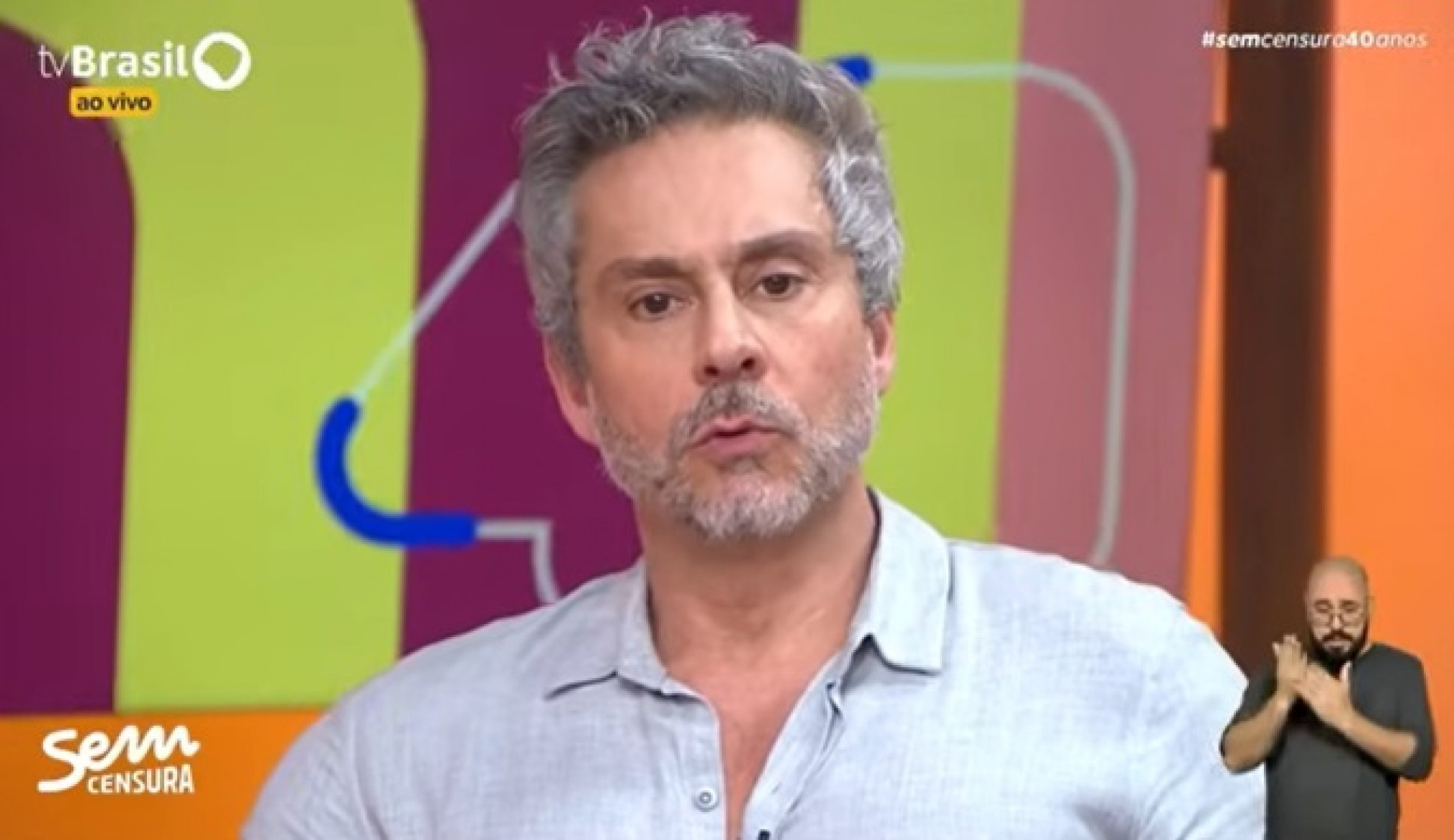 Alexandre Nero anunciou pausa na carreira artística  - Reprodução/YouTube