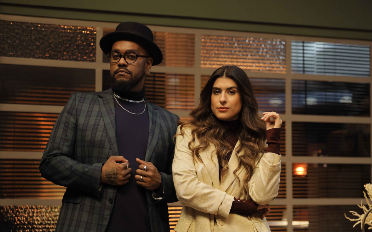 Fabão é jurado do \'Infiltrado na Cozinha\' ao lado de Luana Zucoloto