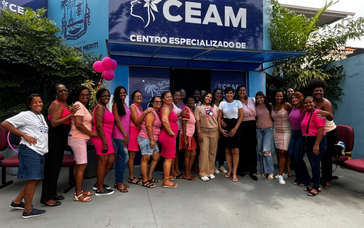 CEAM de Meriti encerra Outubro Rosa com ação de bem-estar e valorização da mulher