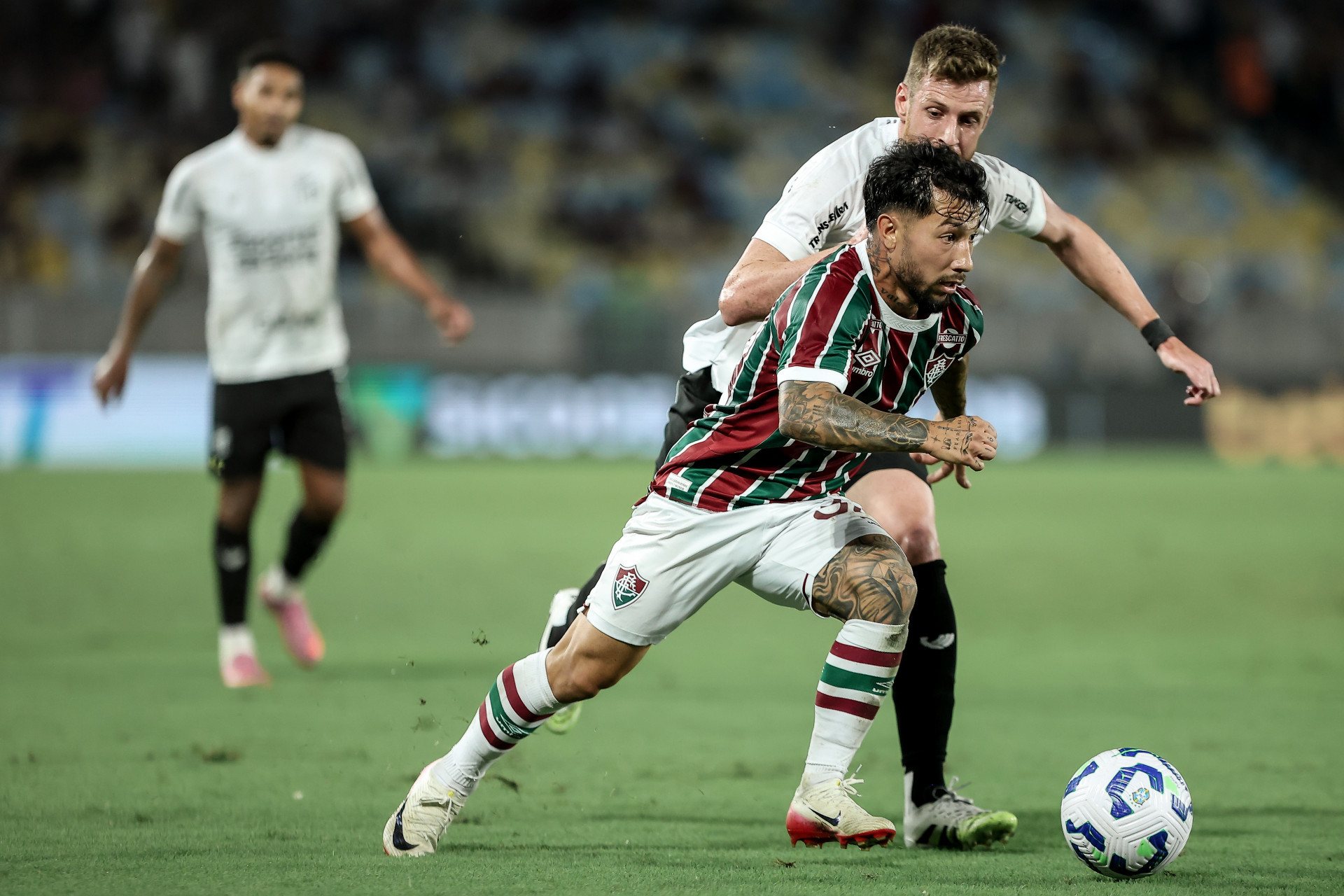 Rio de Janeiro, Brasil - 29/10/2025 - estádio Maracanã.   
Fluminense enfrenta o Ceará esta noite no Maracanã pela 12ª rodada do Campeonato Brasileiro 2025. - Lucas Merçon/Fluminense