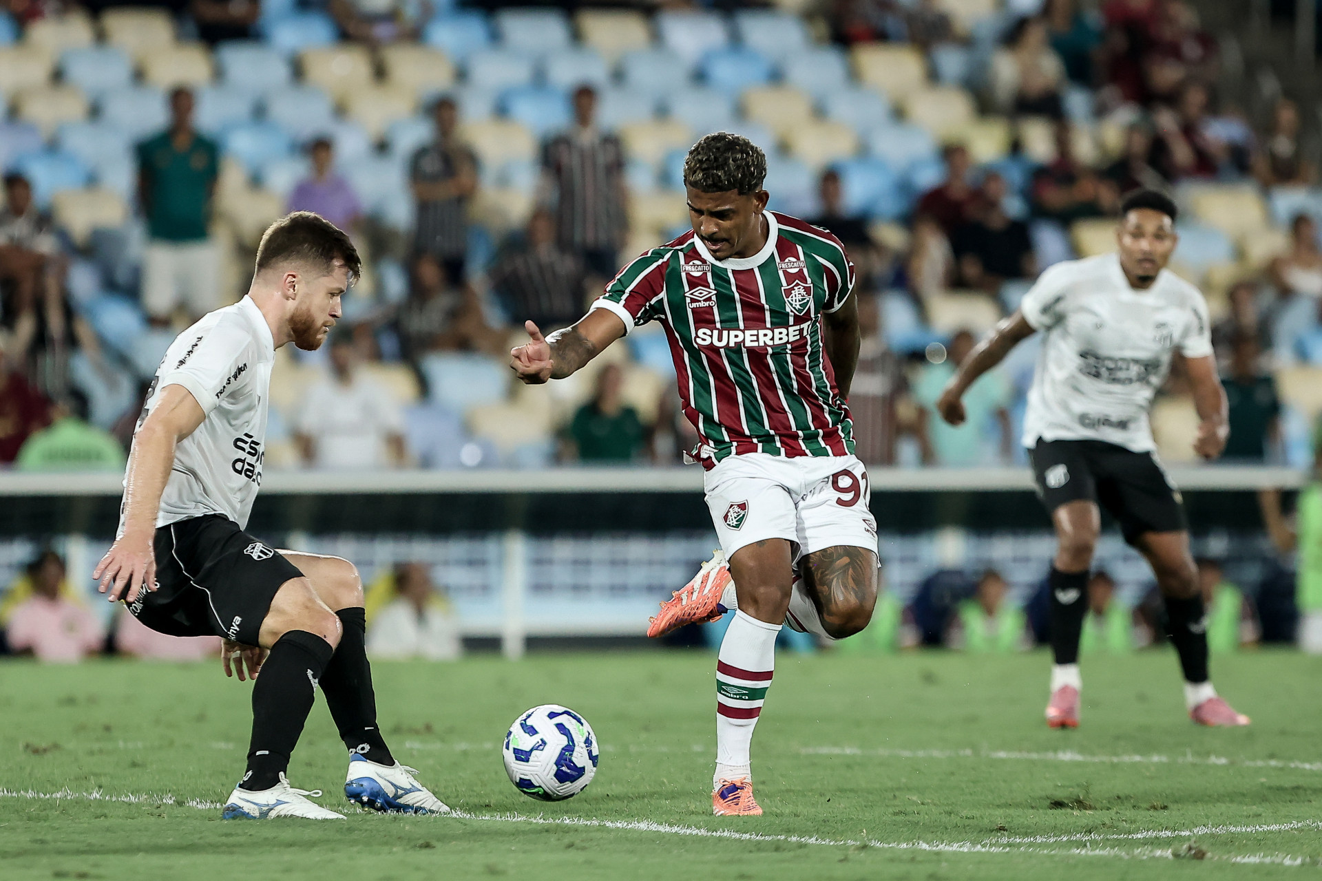 Rio de Janeiro, Brasil - 29/10/2025 - estádio Maracanã.   
Fluminense enfrenta o Ceará esta noite no Maracanã pela 12ª rodada do Campeonato Brasileiro 2025. - Lucas Merçon/Fluminense