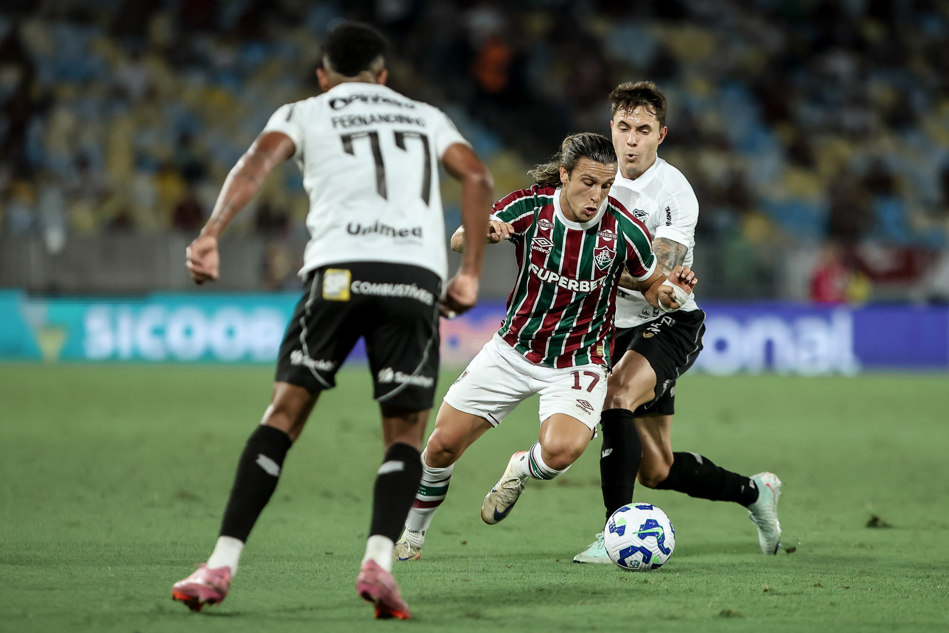 Rio de Janeiro, Brasil - 29/10/2025 - estádio Maracanã.   
Fluminense enfrenta o Ceará esta noite no Maracanã pela 12ª rodada do Campeonato Brasileiro 2025. - Lucas Merçon/Fluminense