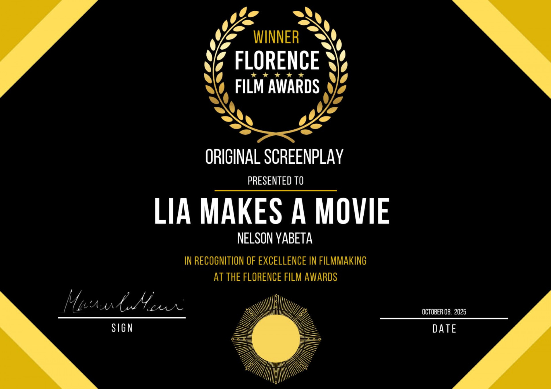 Curta-metragem dos alunos recebe prêmios  - Ascom