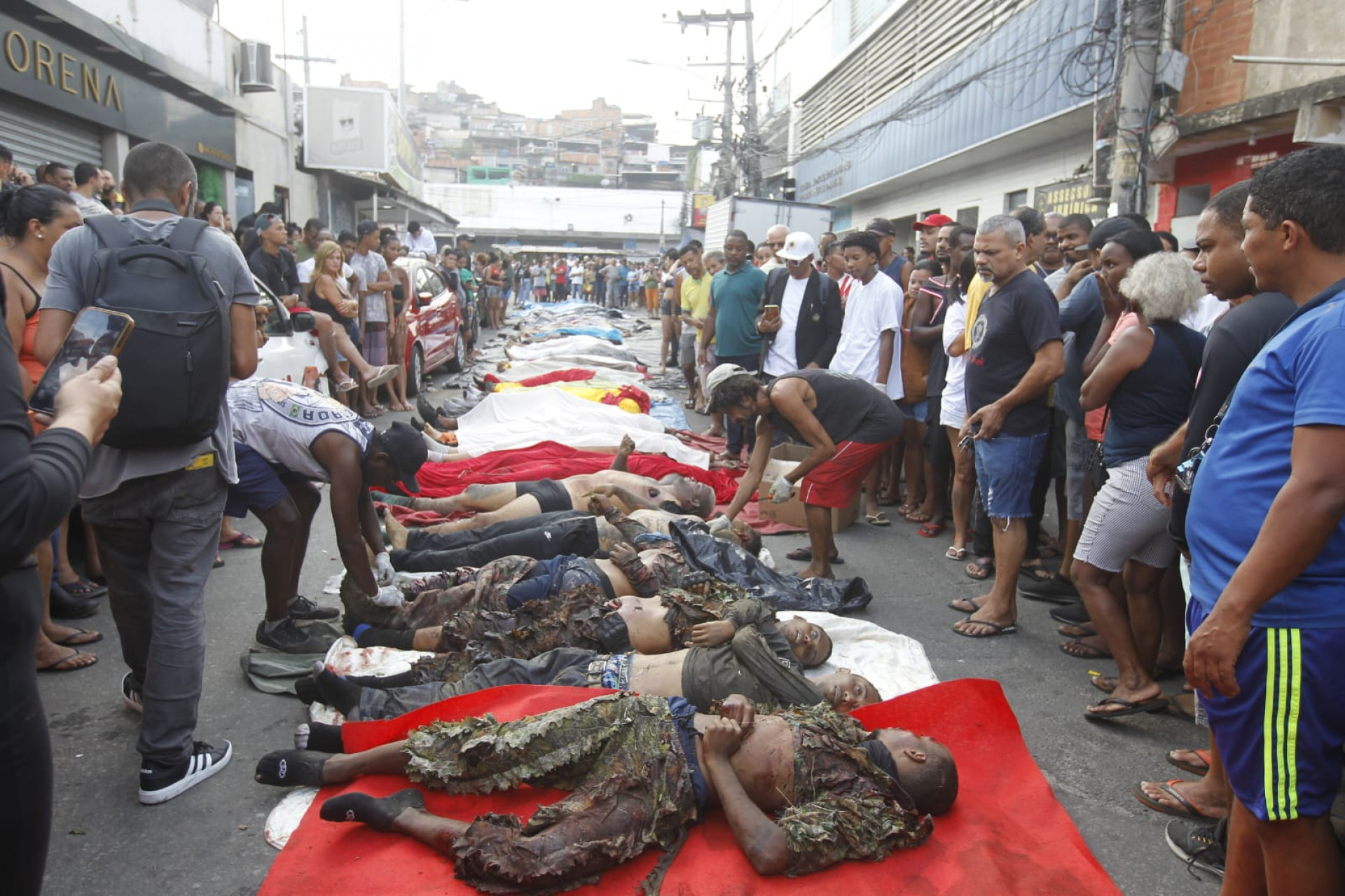 Megaoperação no Alemão e na Penha registrou o maior número de mortos da história - Reginaldo Pimenta / Agência O Dia