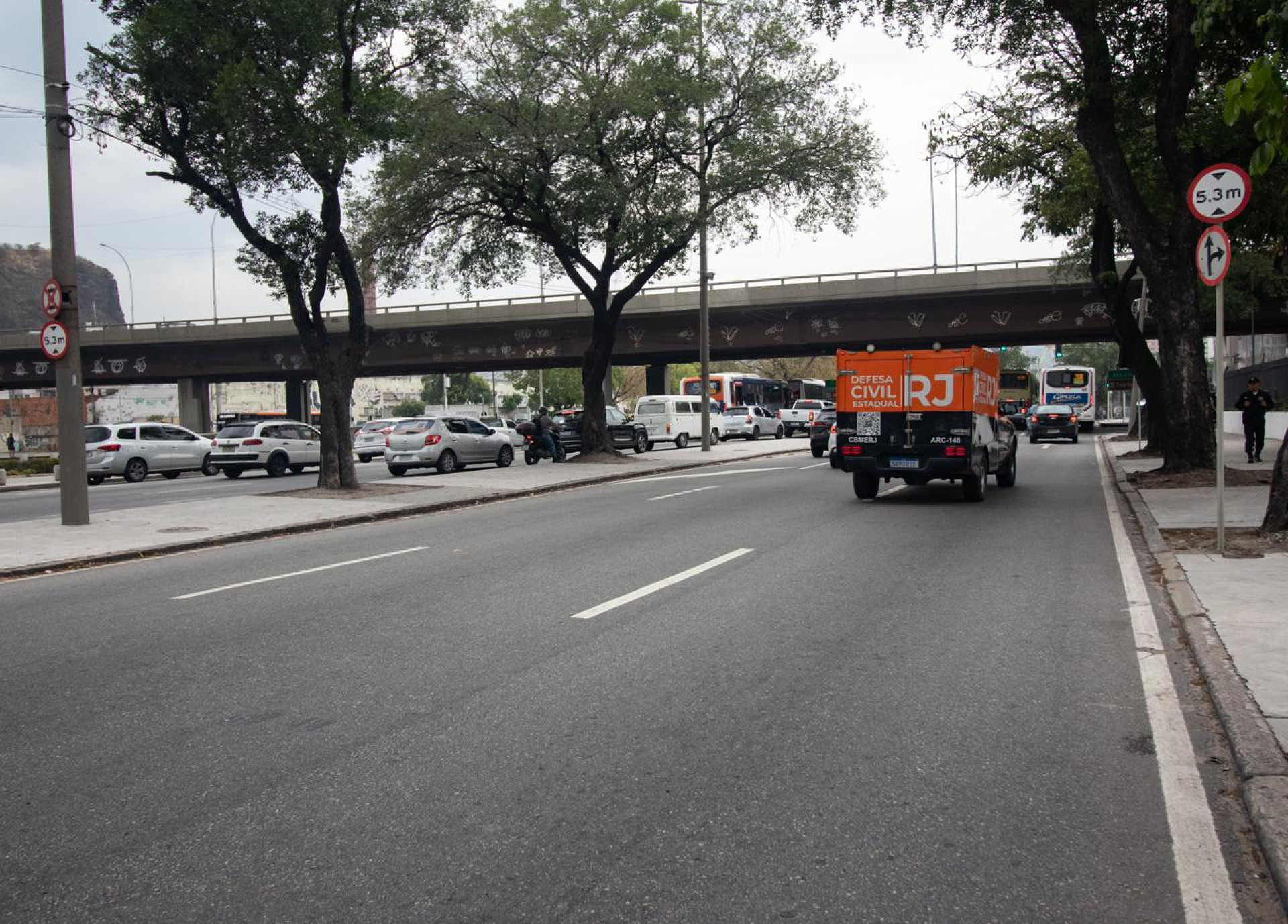 Principais vias da Zona Norte do Rio registram tráfego tranquilo nesta quarta-feira (29) - Érica Martin/Agência O Dia