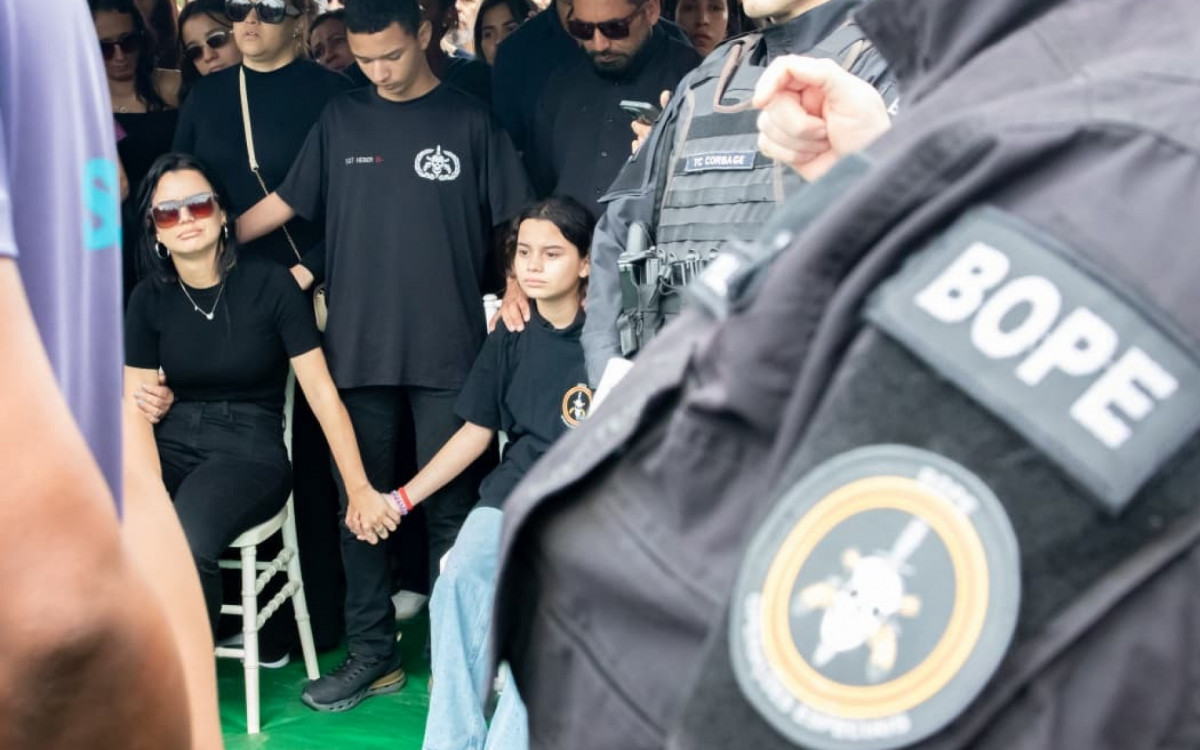 Sepultamento do PM Heber Carvalho ocorreu na tarde desta quinta (30), na Sulacap