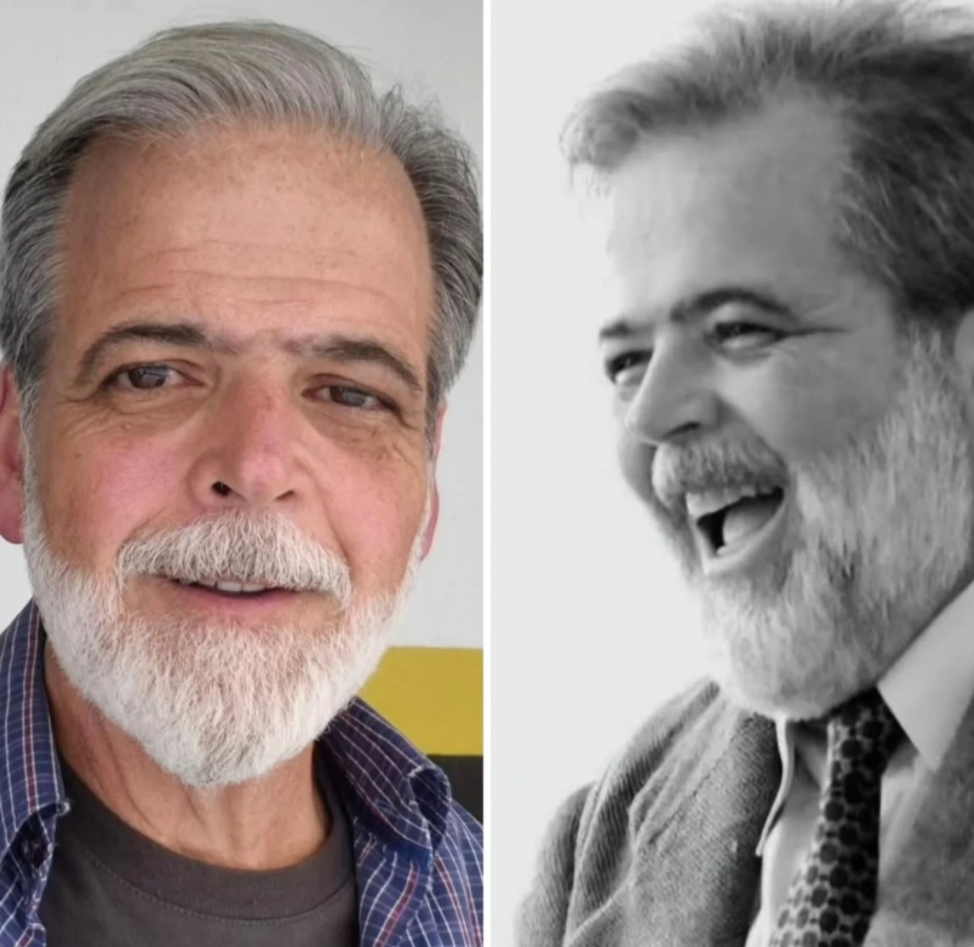 Claudio Cinti depois e antes de uma bariátrica - Reprodução / Instagram