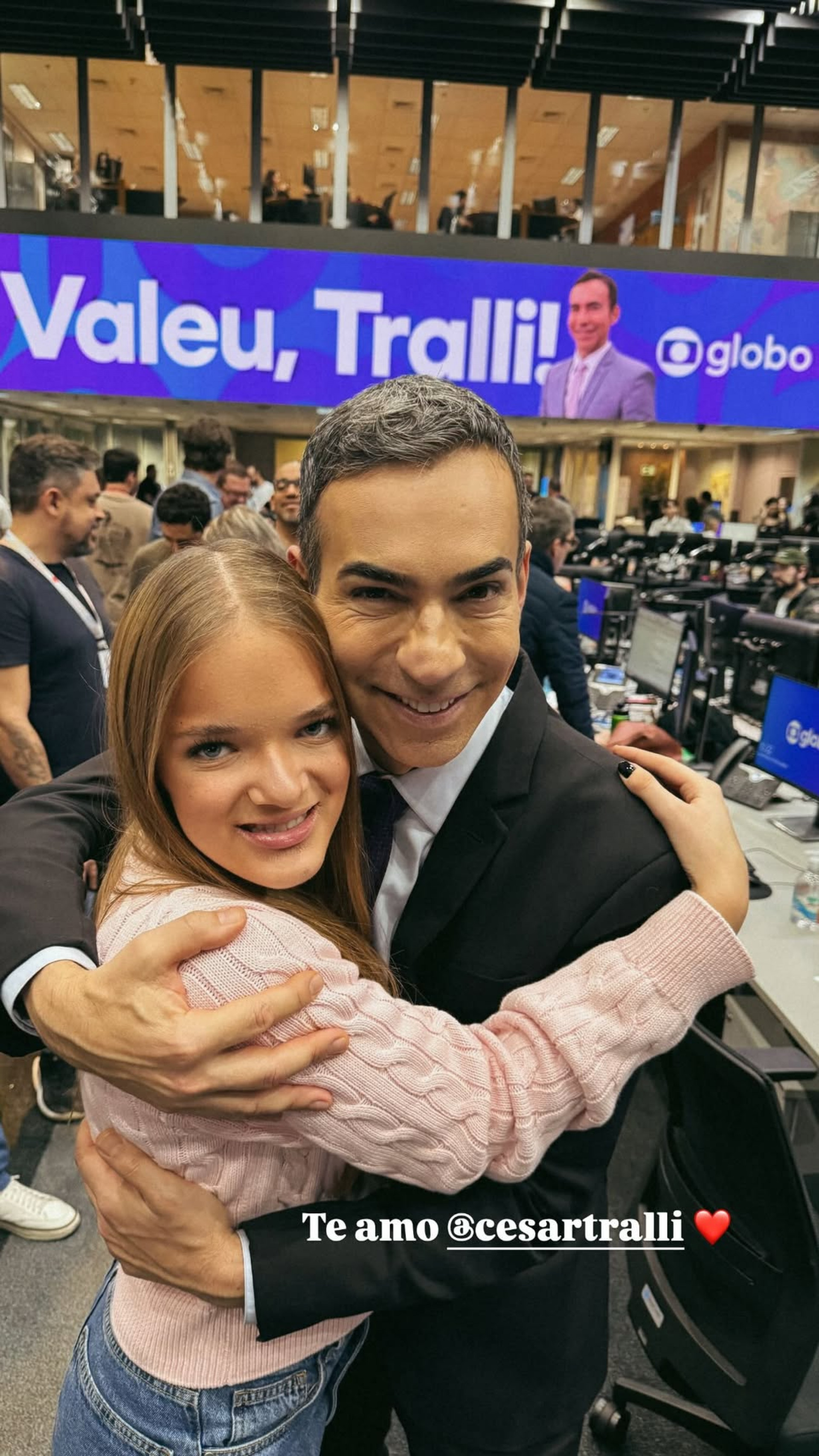 Rafa Justus e César Tralli  - Reprodução/Instagram 