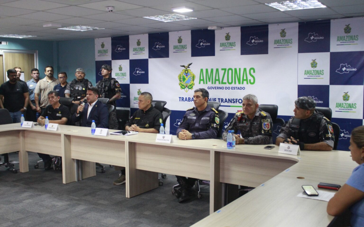 Operação contou com o efetivo de 250 viaturas em toda cidade   - Divulgação/ PMAM / Victor Levy / SSP-AM