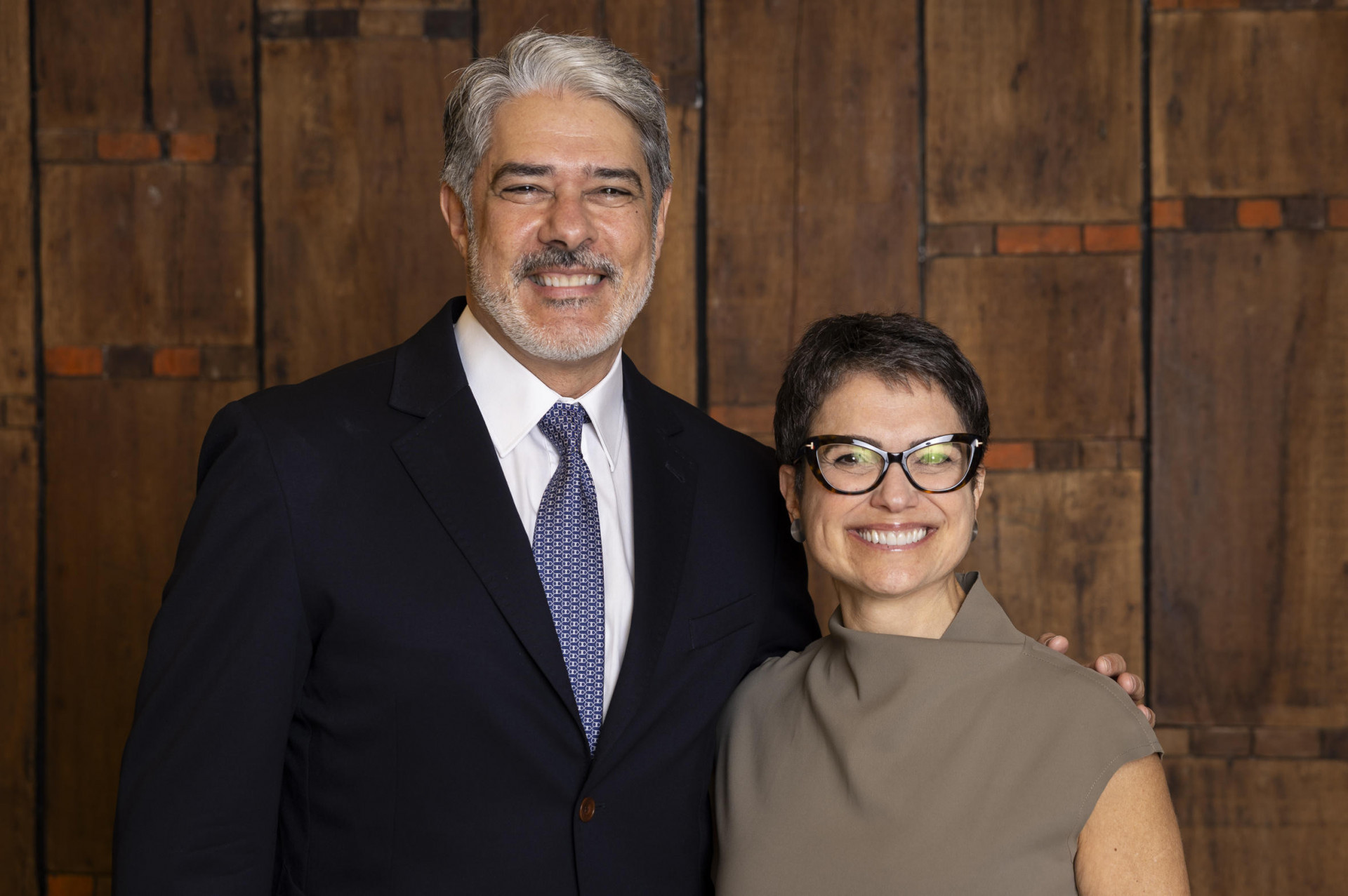 William Bonner assumirá o 'Globo Repórter' junto de Sandra Annenberg em 2026 - João Cotta / TV Globo