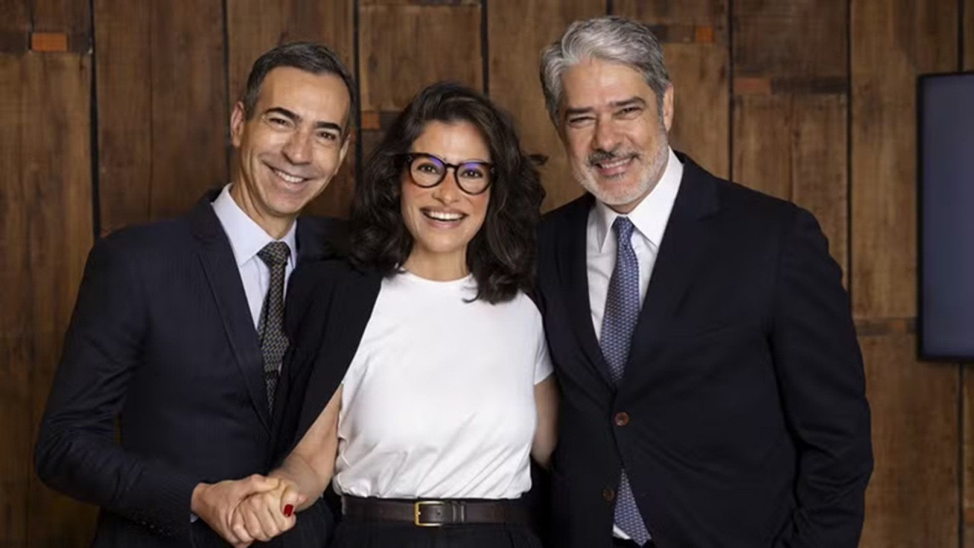César Tralli será o parceiro de Renata Vasconcellos no 'JH' após saída de Bonner - Divulgação/TV Globo