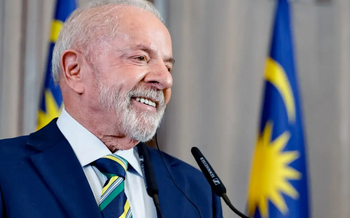 O presidente Luiz Inácio Lula da Silva