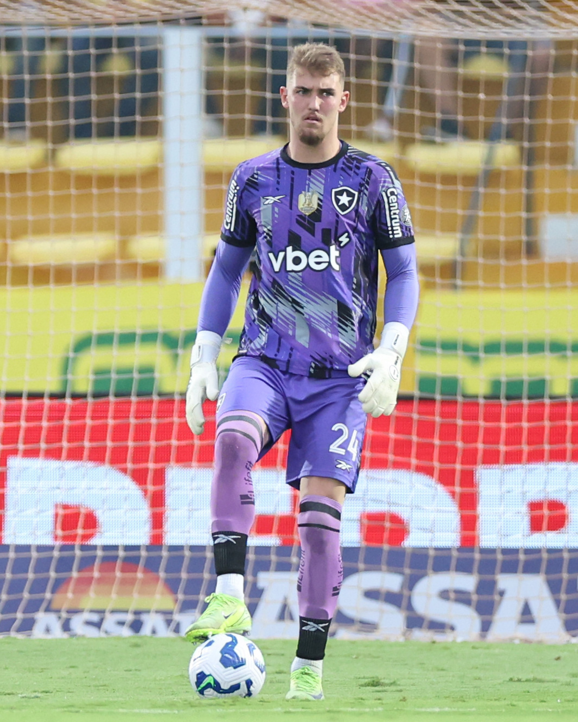 Léo Linck em ação contra o Mirassol - Vítor Silva/Botafogo