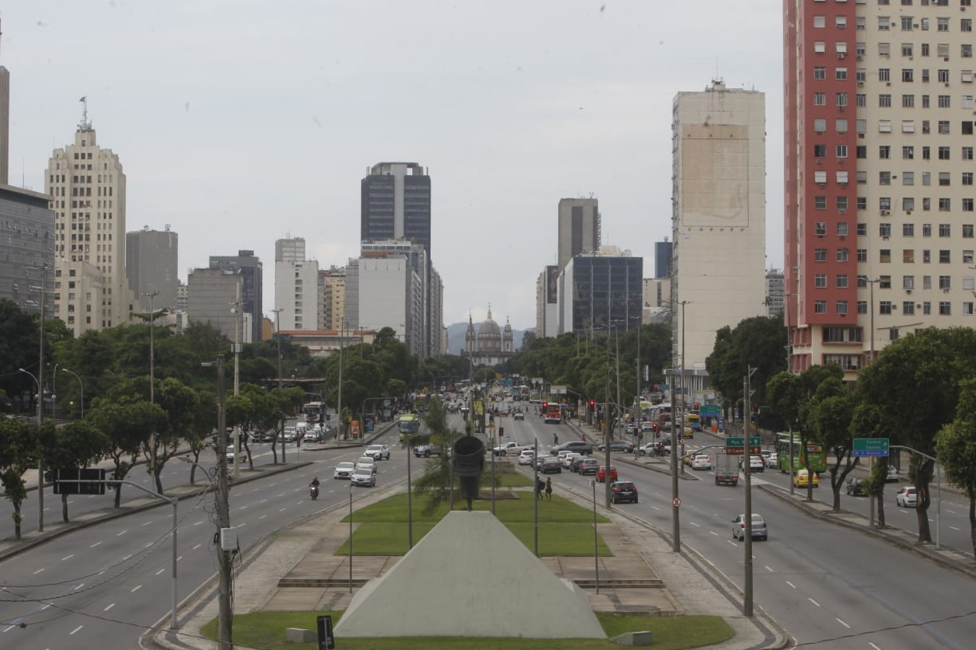 Avenida Presidente Vargas, Centro do Rio de Janeiro - Reginaldo Pimenta / Agência O Dia