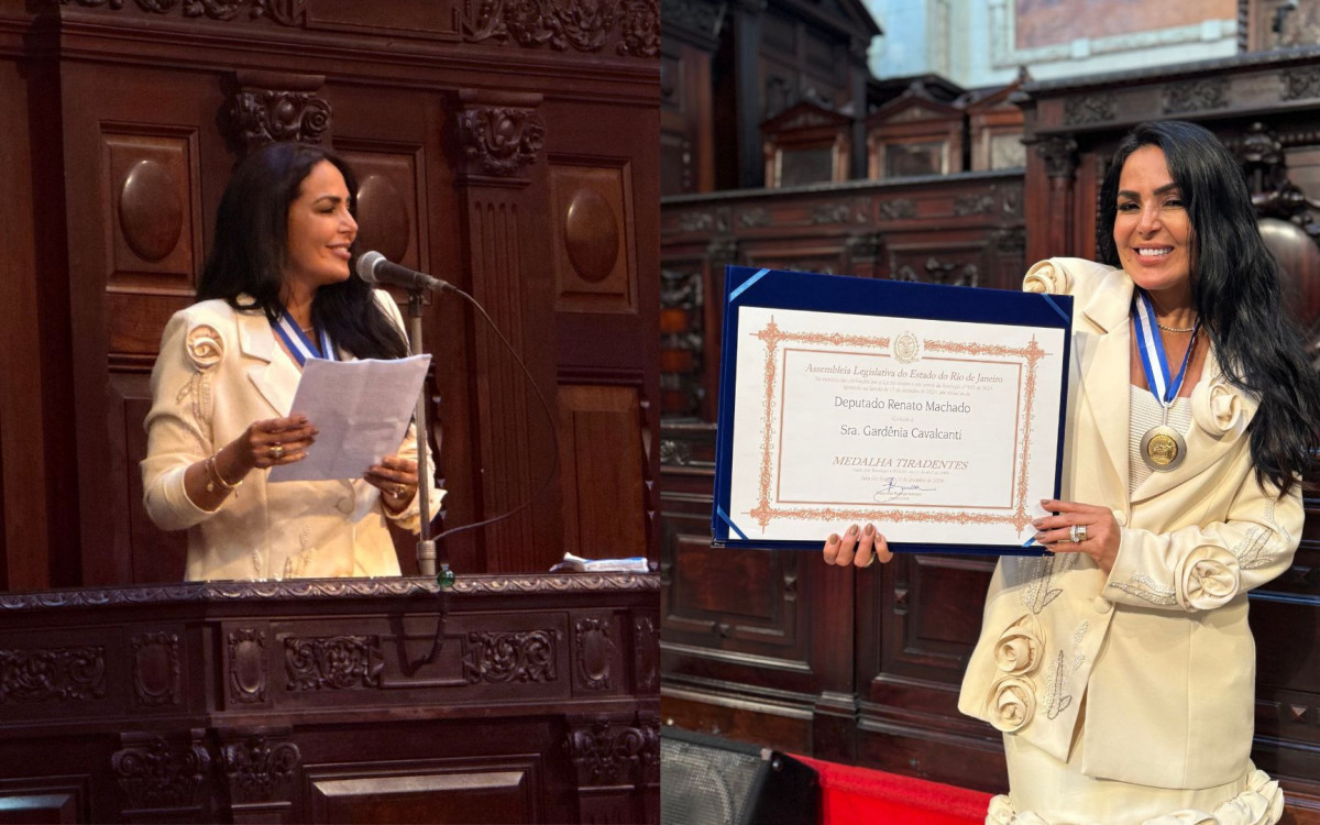 Honrada, emocionada e grata: a Medalha Tiradentes é o símbolo da minha caminhada