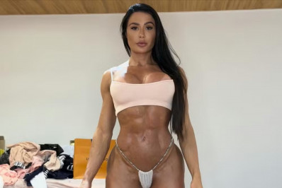 Gracyanne mostra como o corpo está um mês após cirurgia: 'Perdi massa muscular'
