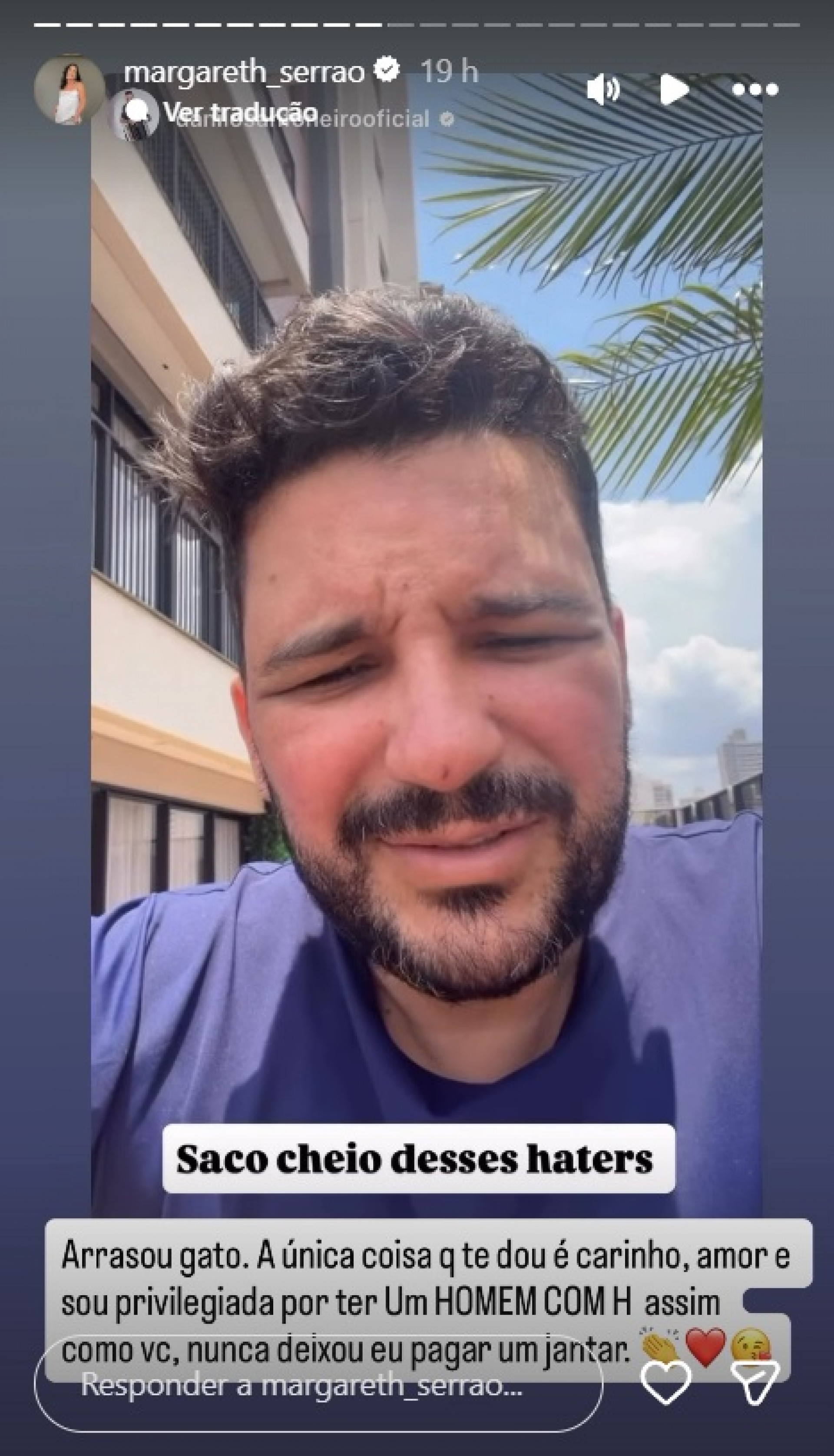 Danilo Nascimento responde críticas - Reprodução / Instagram