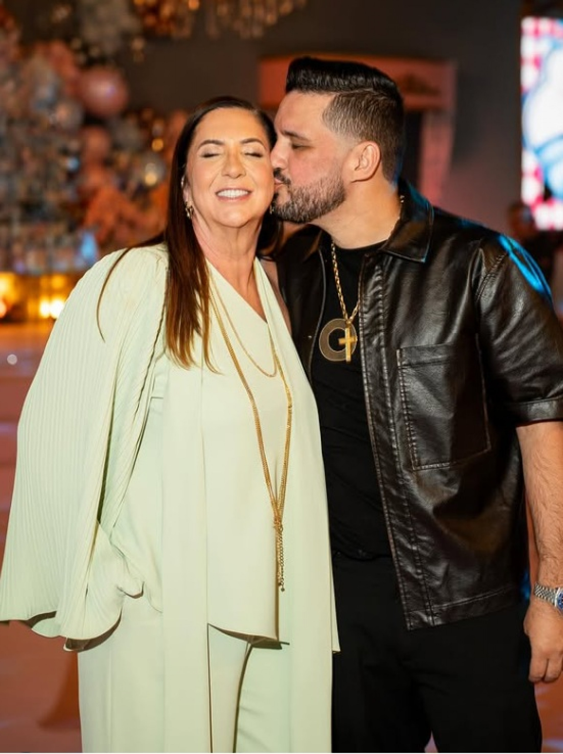 Margareth Serrão e Danilo Nascimento - Reprodução / Instagram