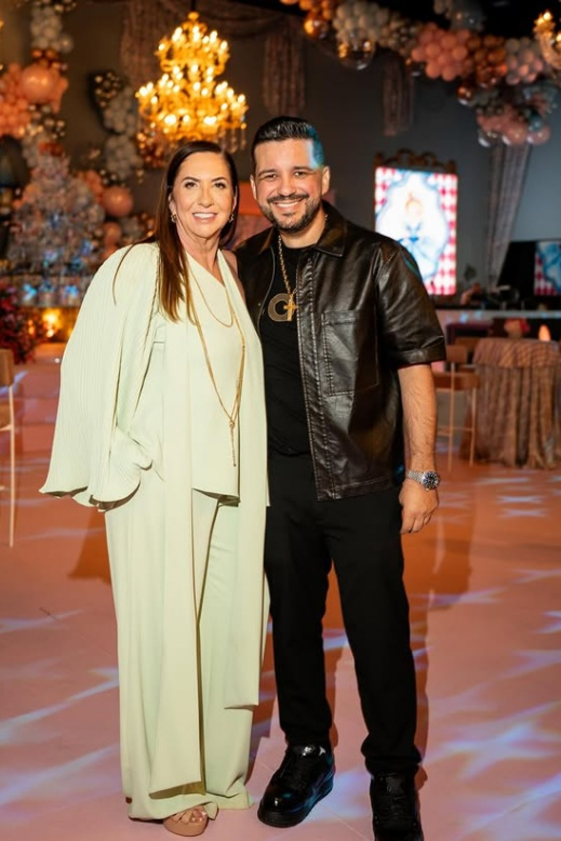 Margareth Serrão e Danilo Nascimento - Reprodução / Instagram