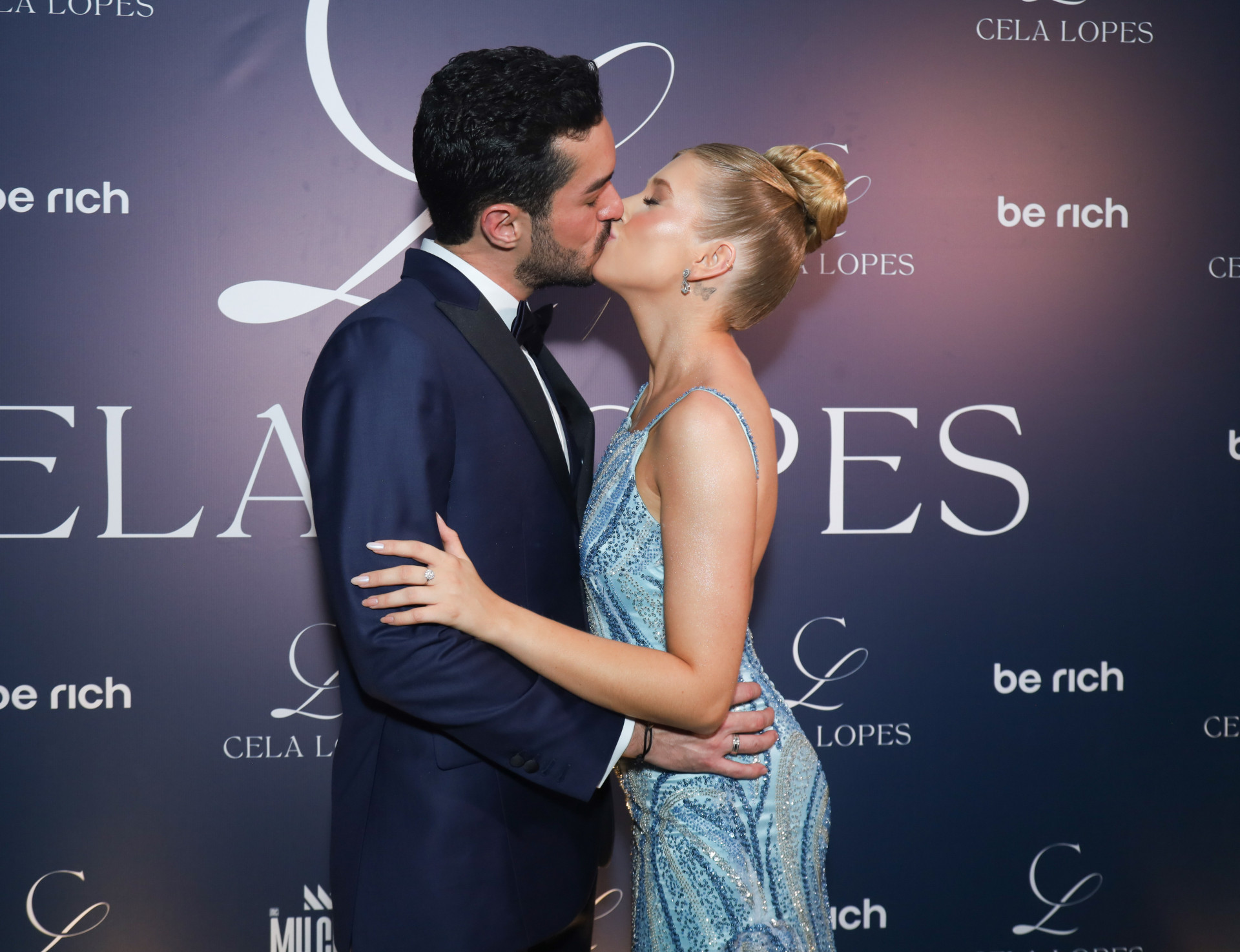 Cela Lopes e o namorado - Clayton Felizardo / Brazil News