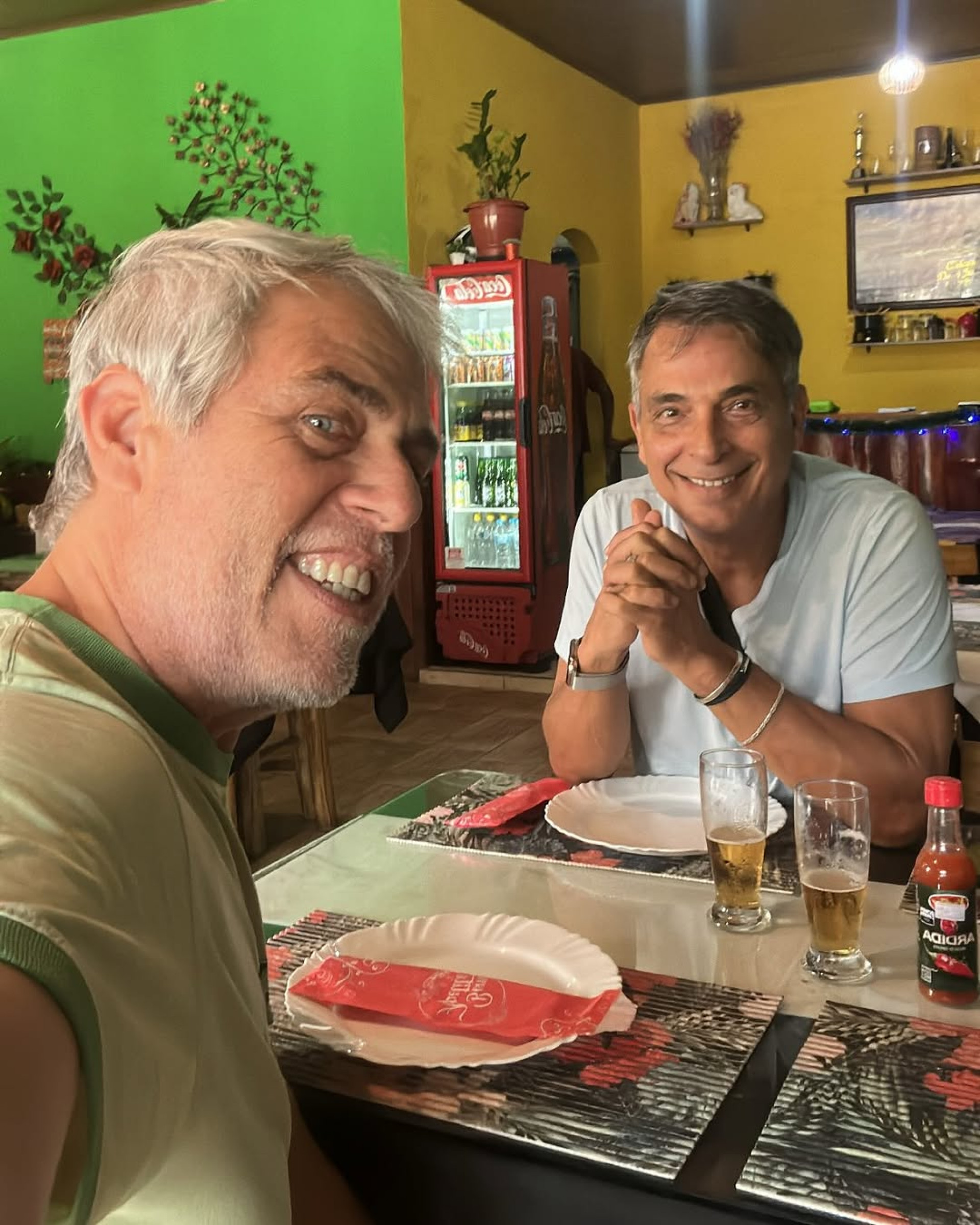 Anderson Muller e o marido - Reprodução / Instagram