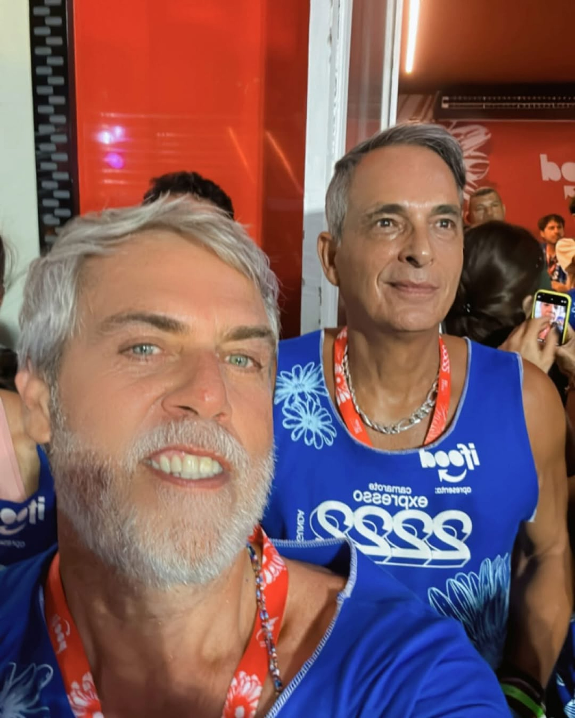 Anderson Muller e o marido - Reprodução / Instagram