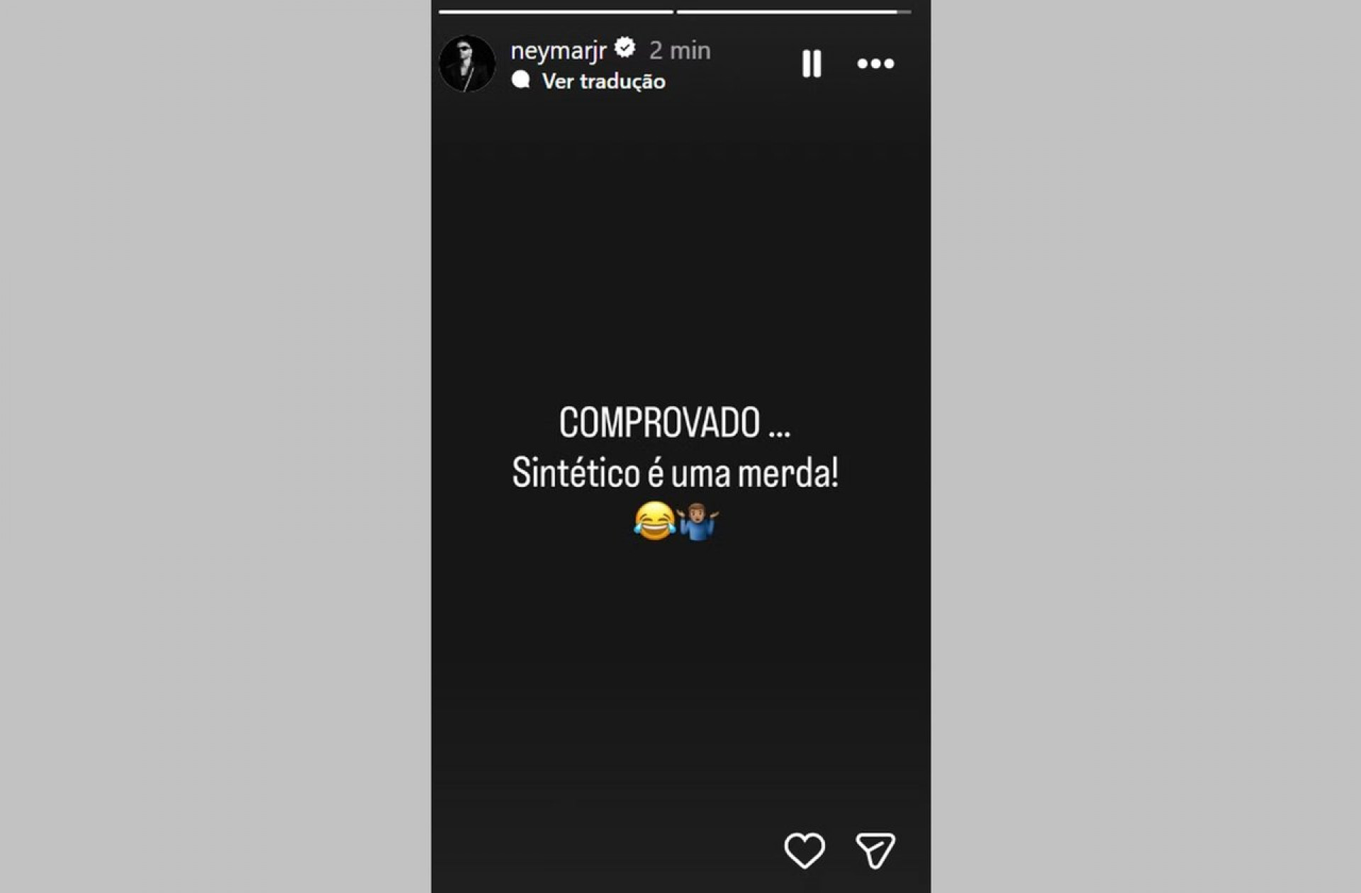 Neymar vira dúvida no clássico por temor com gramado sintético do Allianz