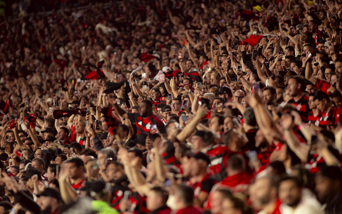 Pesquisa da CBF reforça torcida do Flamengo como a maior do Brasil 