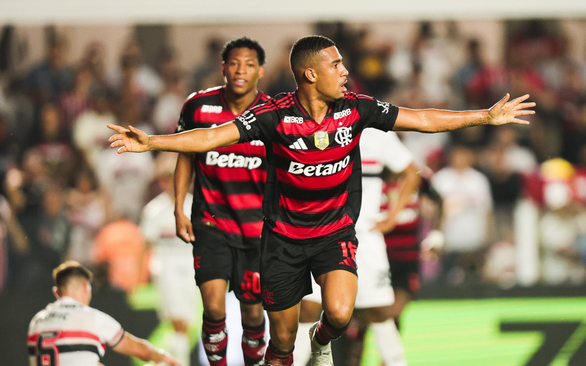 SAO PAULO X FLAMENGO - CAMPEONATO BRASILEIRO - VILA BELMIRO - 05-11-2025