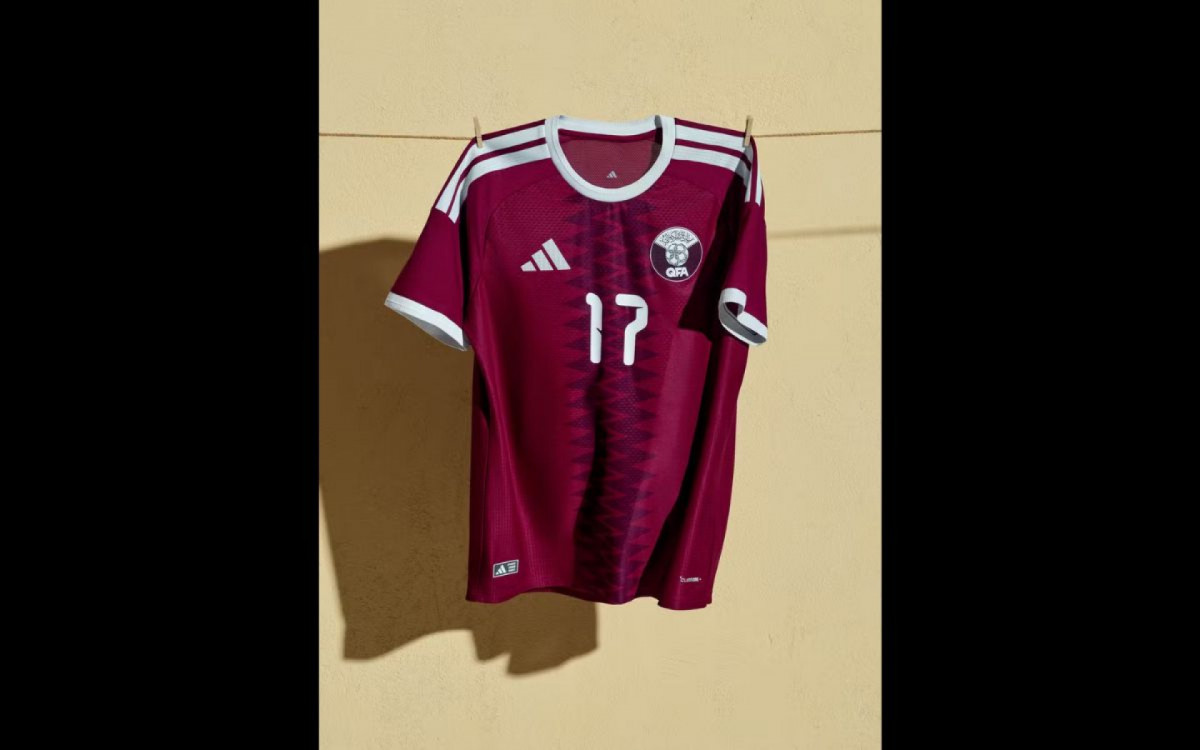 Novo uniforme do catar para 2026