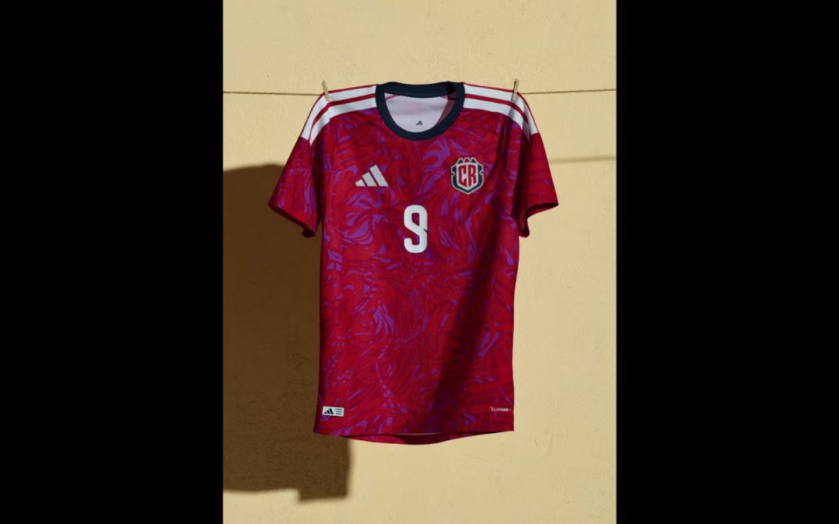 Novo uniforme da Costa Rica para 2026