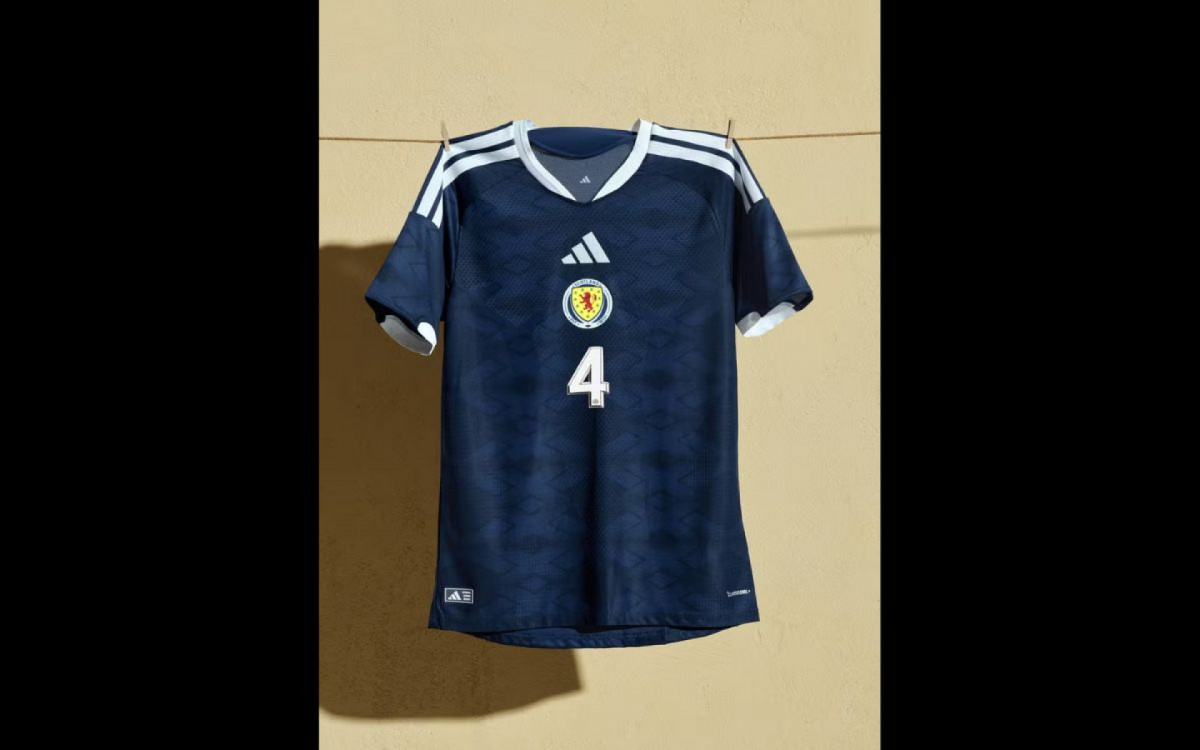 Novo uniforme da Escócia para 2026