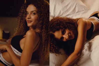 Gabriela Loran, de 'Três Graças', posa de lingerie e recebe elogios