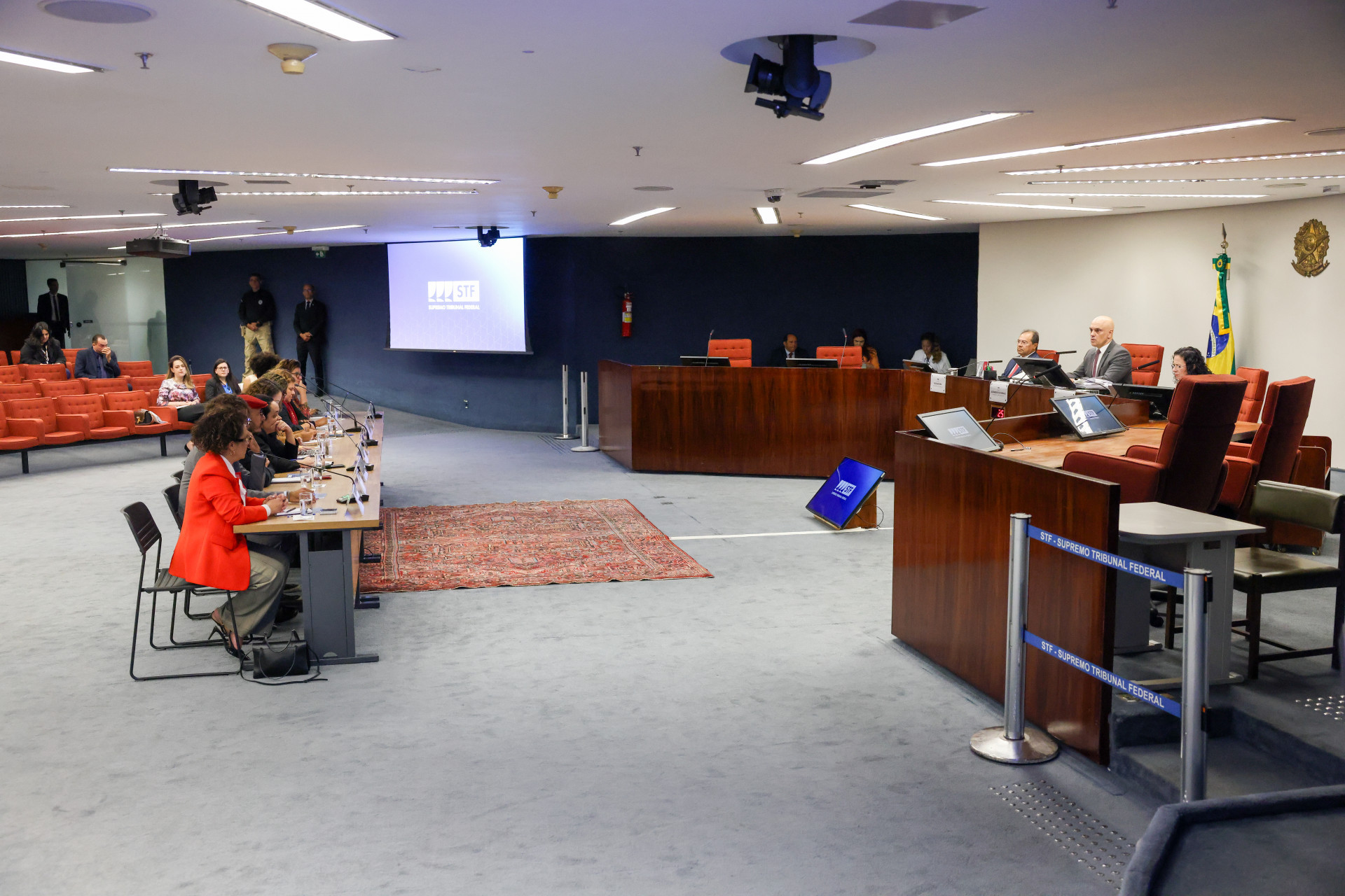 Audiência conjunta no STF com diversos órgãos de direitos humanos sobre a ADPF 635  - Divulgação/STF
