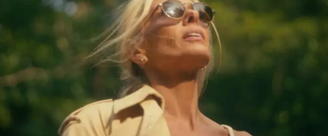 A apresentadora no documentário 'Meu Ayrton por Adriane Galisteu' - Reprodução/HBO Max