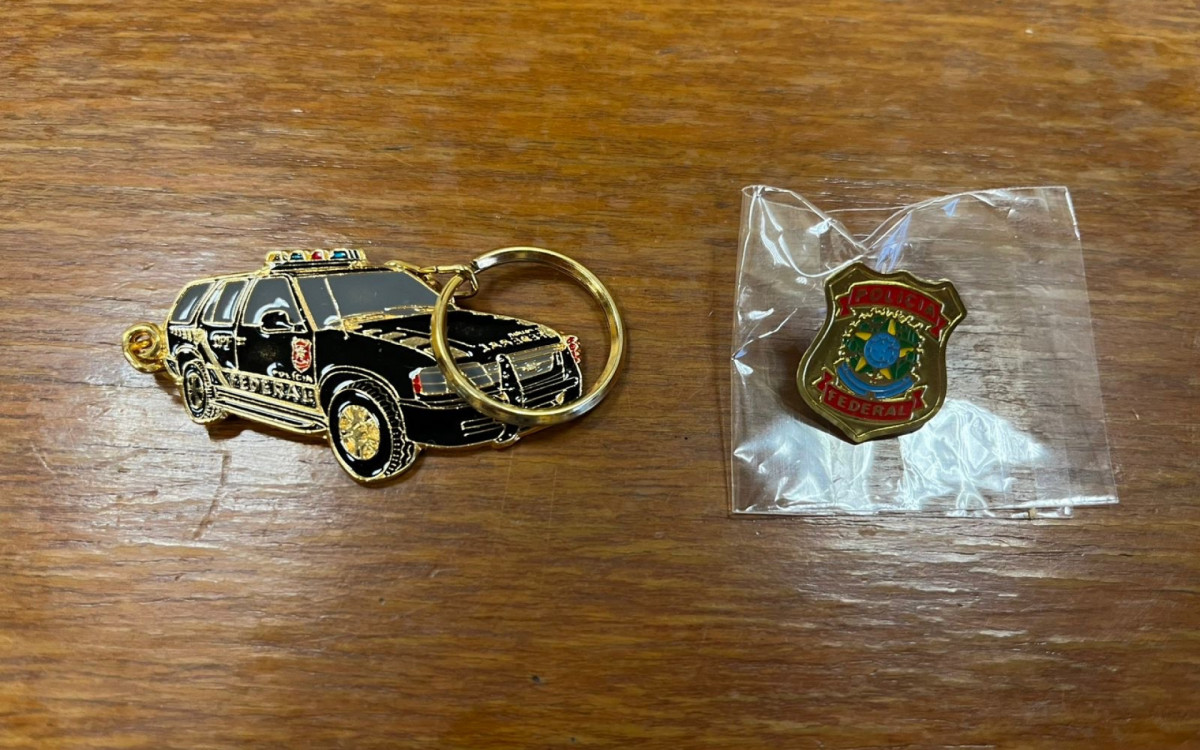 Objetos apreendidos na casa do empresário - Divulgação / Polícia Federal