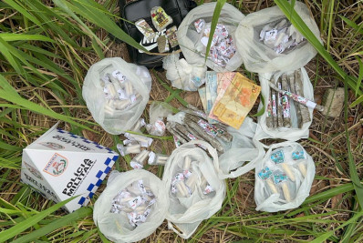 Operação no Lagomar termina com prisão e apreensão de drogas em Macaé