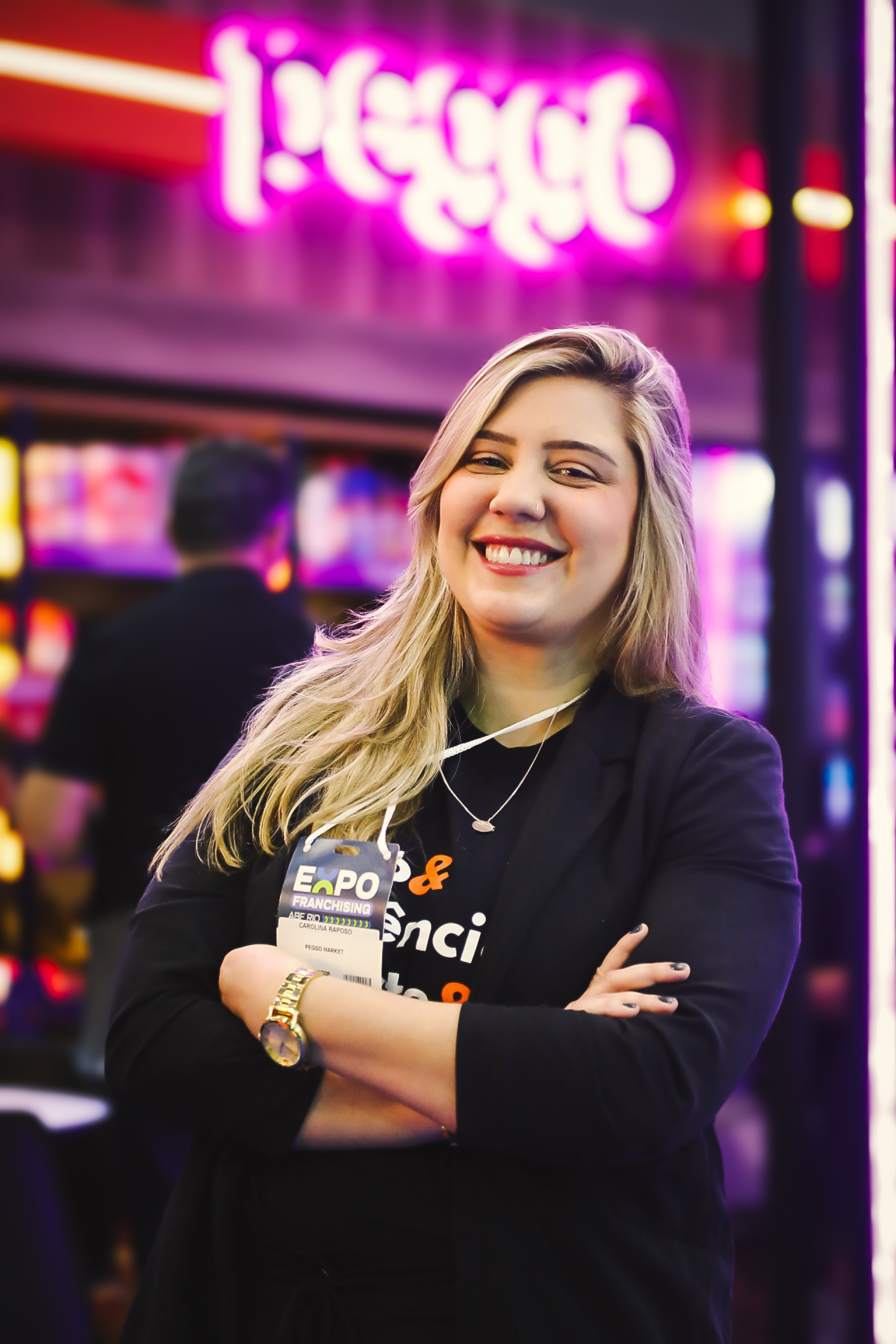 Publicit&aacute;ria Carolina Raposo conta que escolheu a microfranquia pela seguran&ccedil;a - Arquivo pessoal