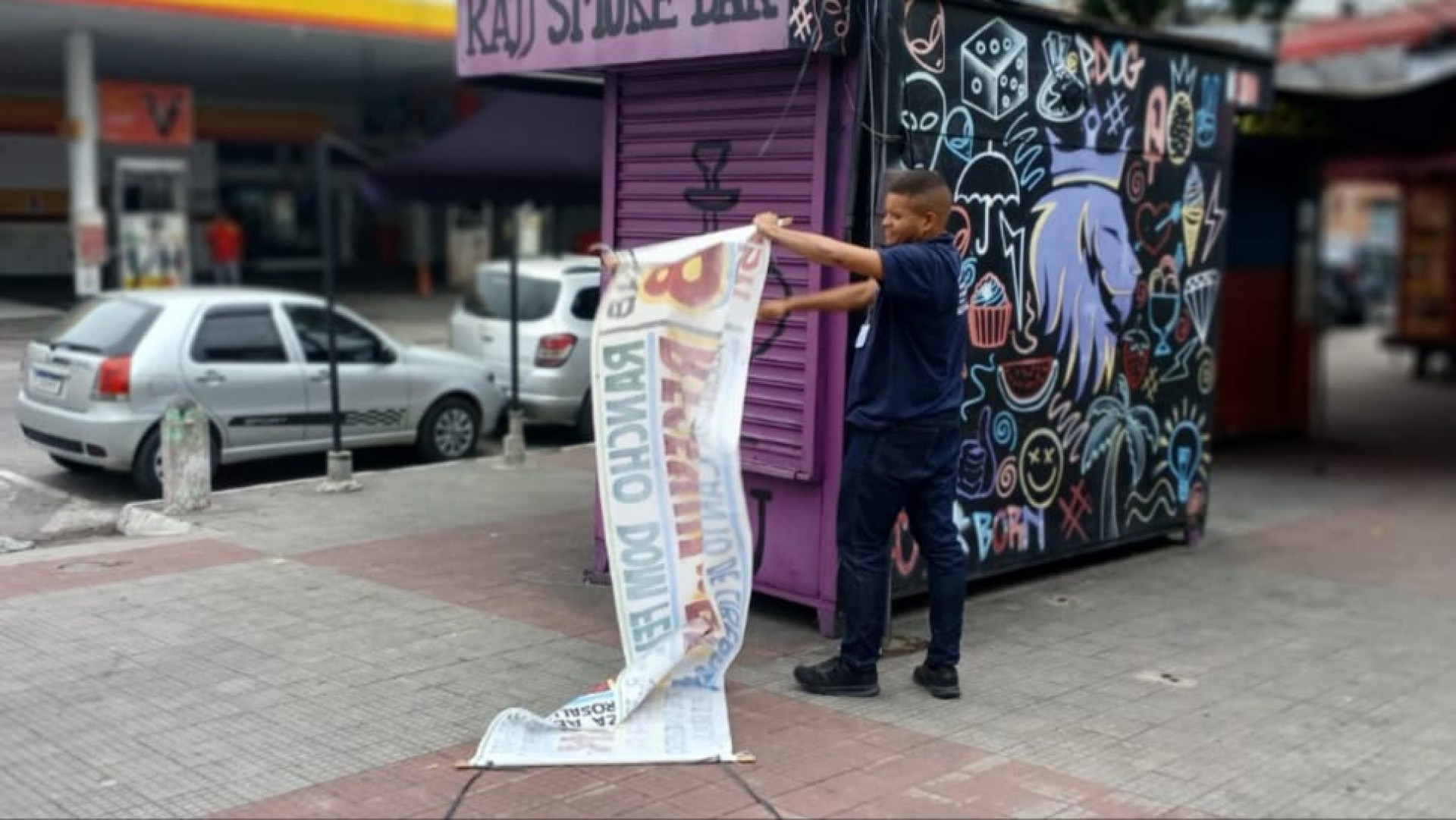 Meriti inicia Operação Despoluição Visual   - Reprodução/ PMSJM