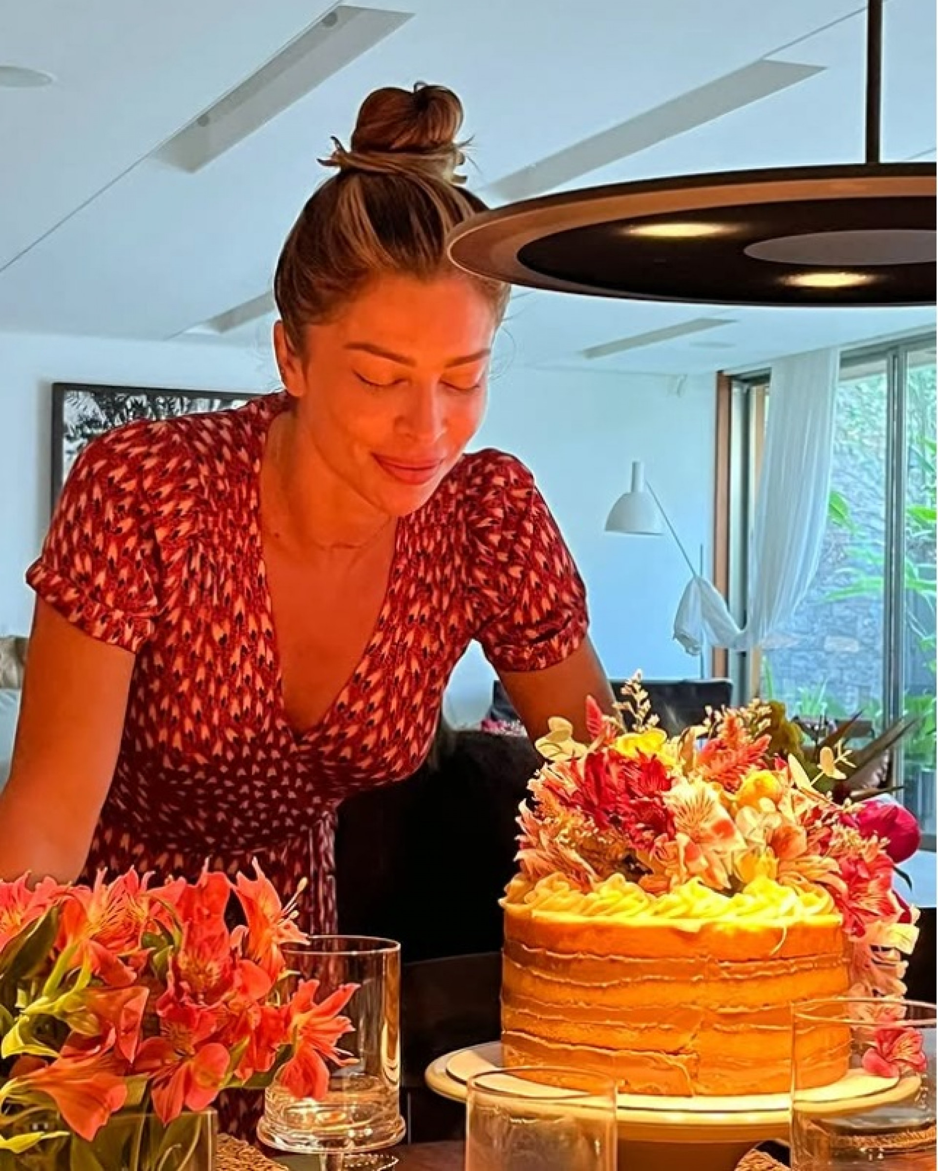 Grazi Massafera em seu aniversário - Reprodução / Instagram