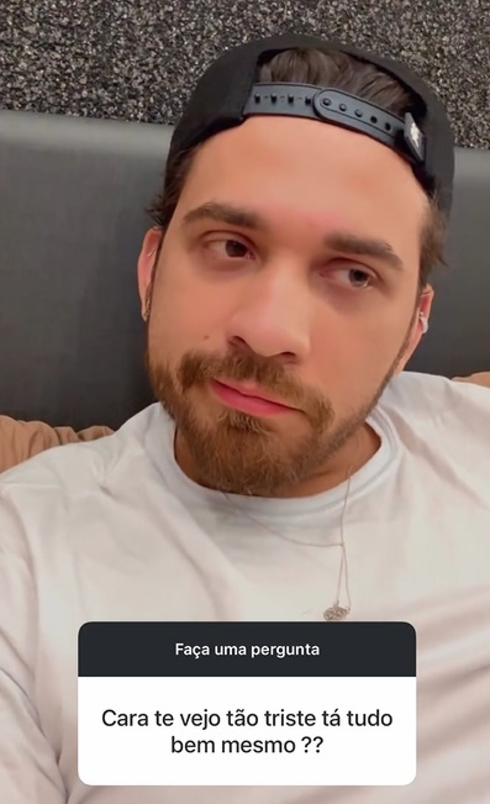 Gustavo Mioto respondeu os fãs em caixinha de perguntas no Instagram  - Reprodução/Instagram 