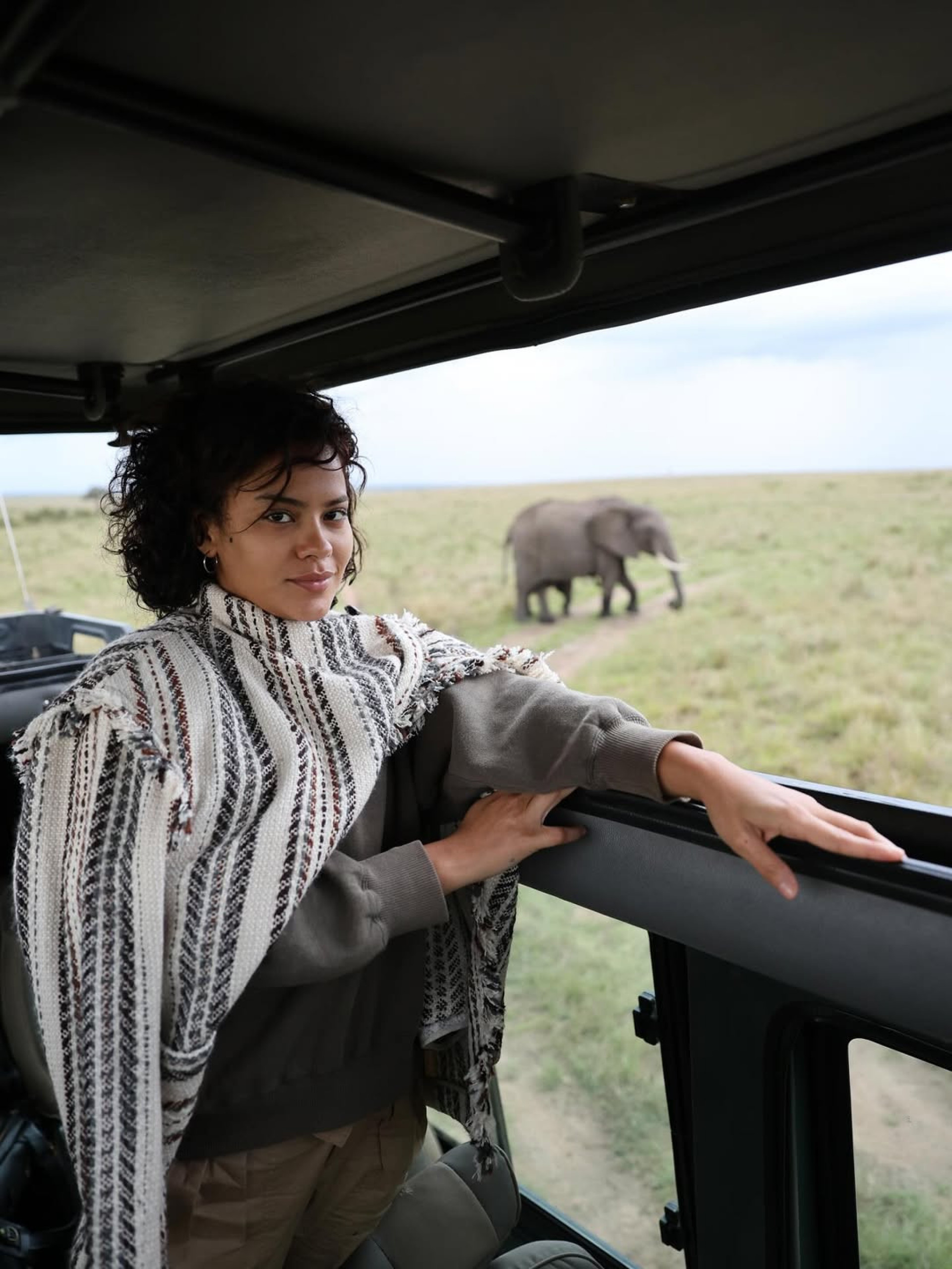 Bella Campos em registro de viagem para África do Sul  - Reprodução/Instagram