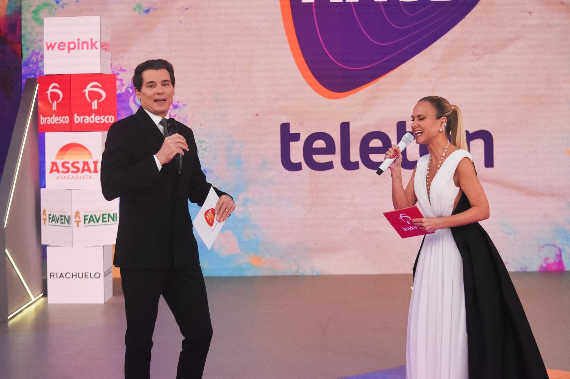 Eliana se emociona ao voltar ao SBT para o Teleton 2025 - Will Dias / Brazil News 