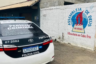Homem é preso em flagrante após furto em igreja no Braga, em Cabo Frio