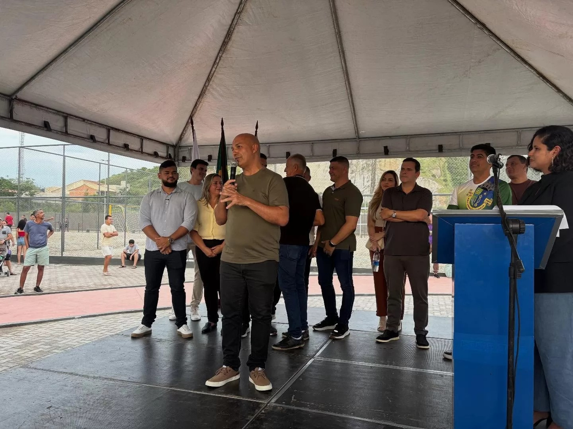 Inauguração do Centro Esportivo Municipal Rei Pelé - Ascom